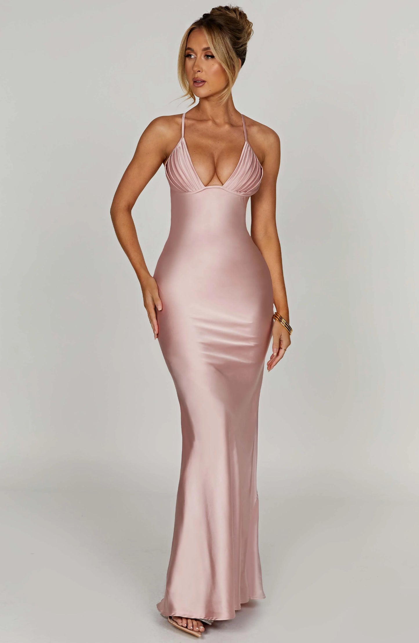 Miriam Maxi Dress - Blush