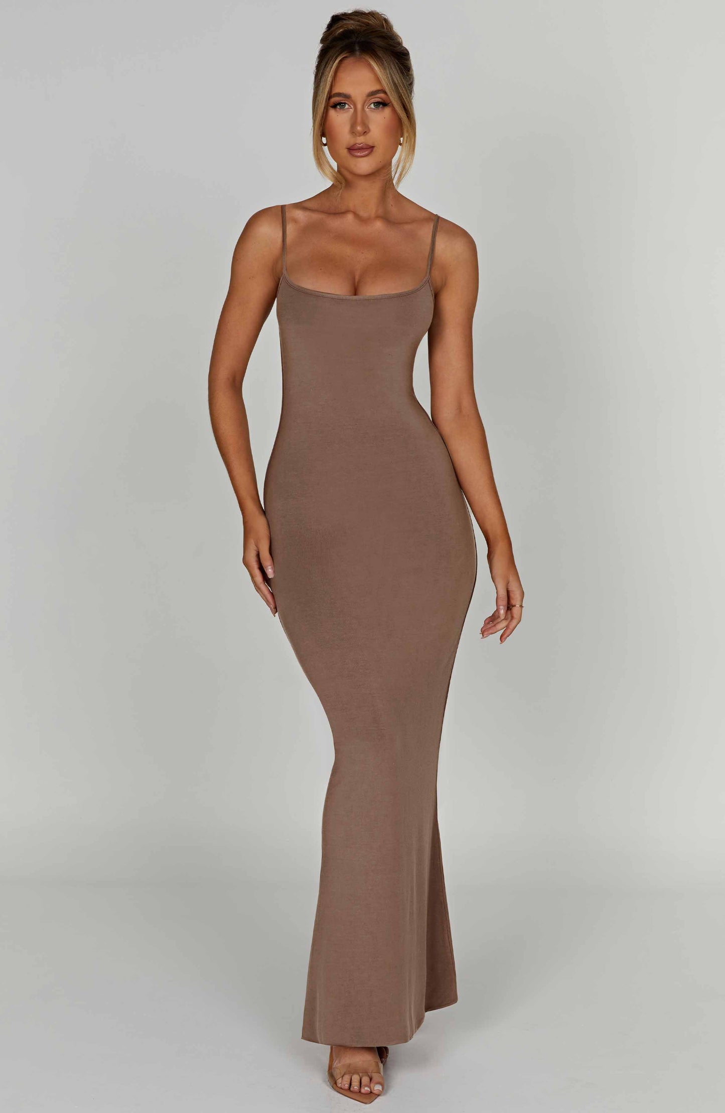 Saskia Maxi Dress - Mocha