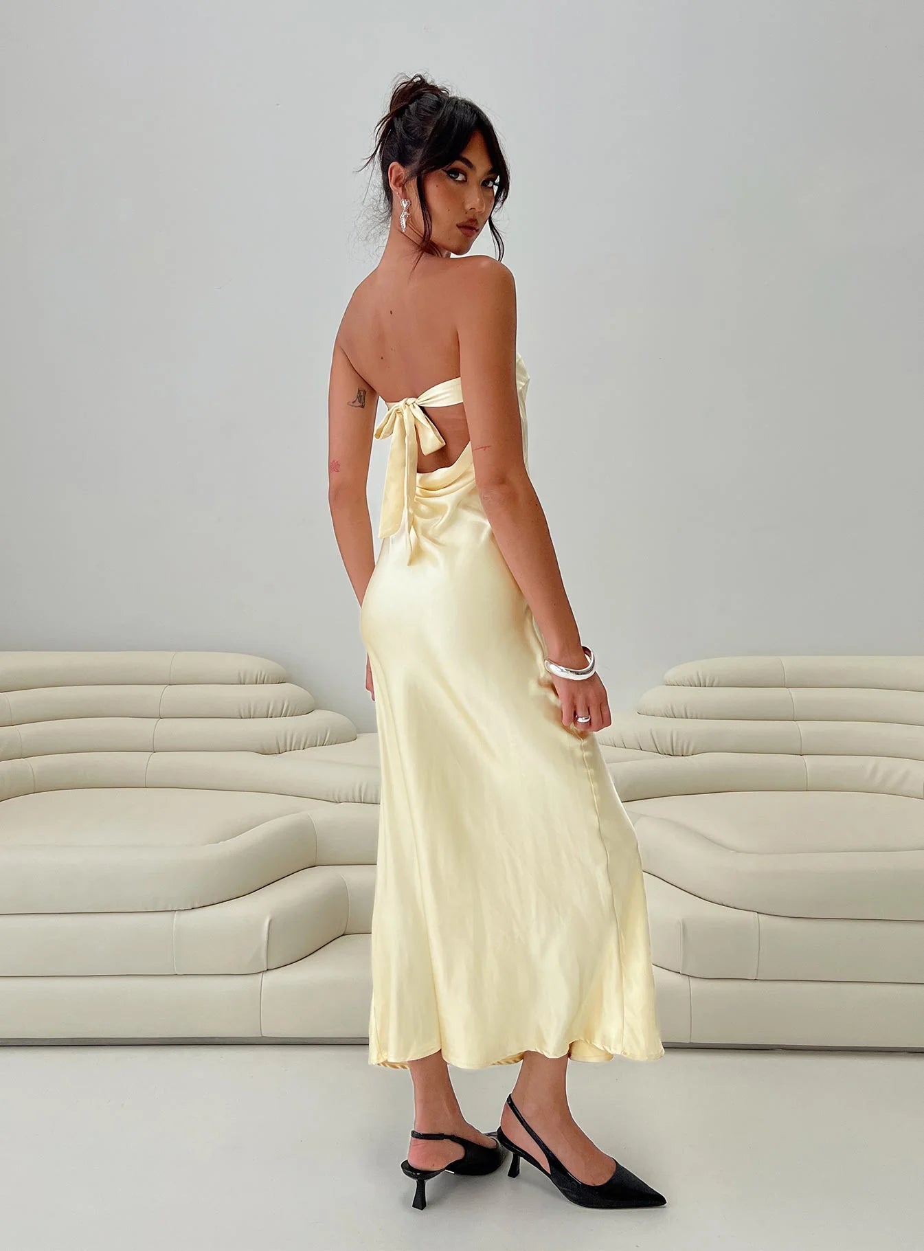 Haley Maxi Dress Yellow