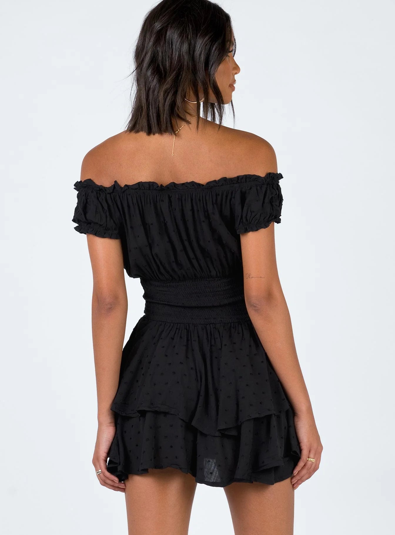 The Love Galore Romper Black