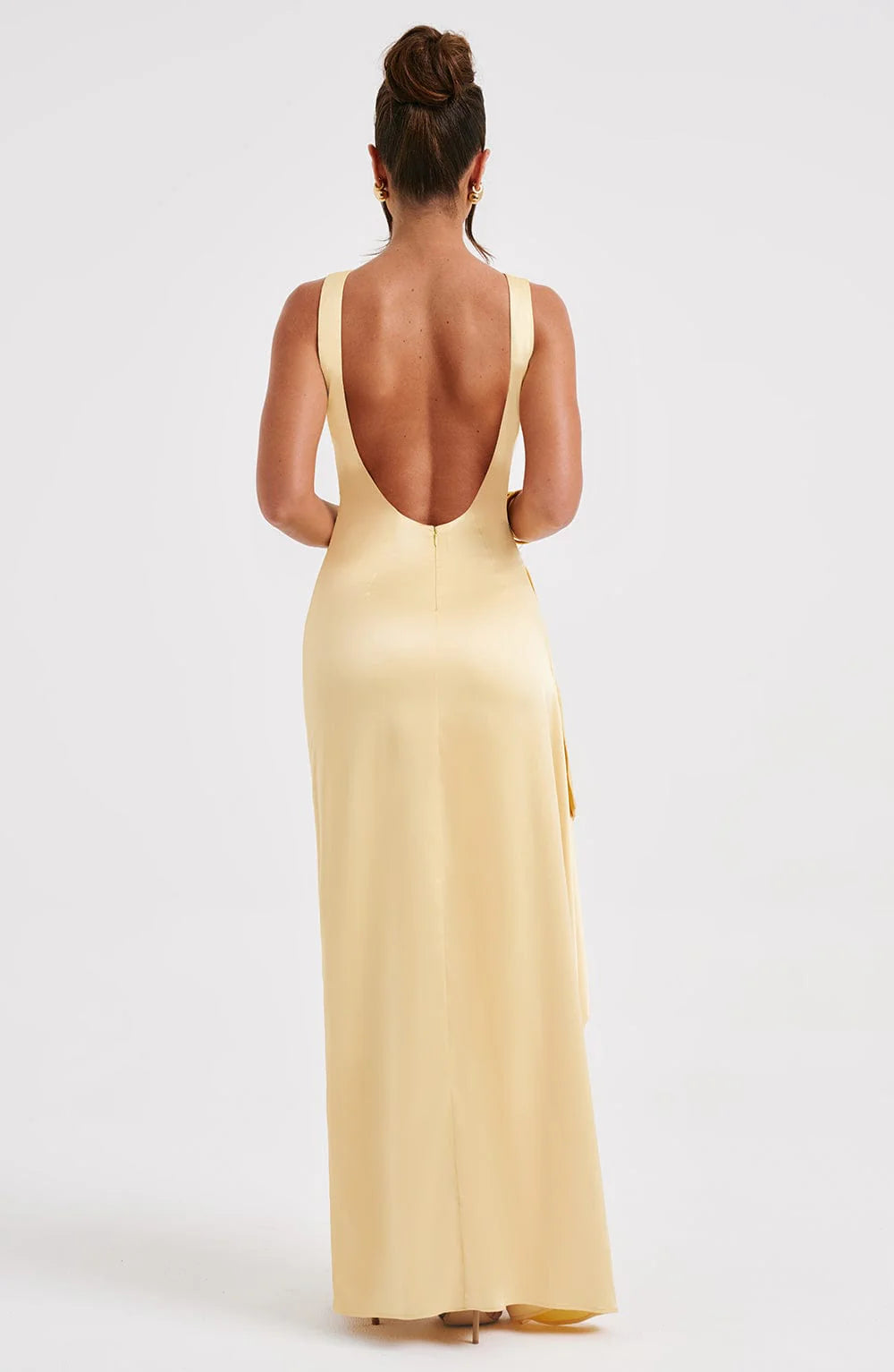 Peggy Maxi Dress - Lemon