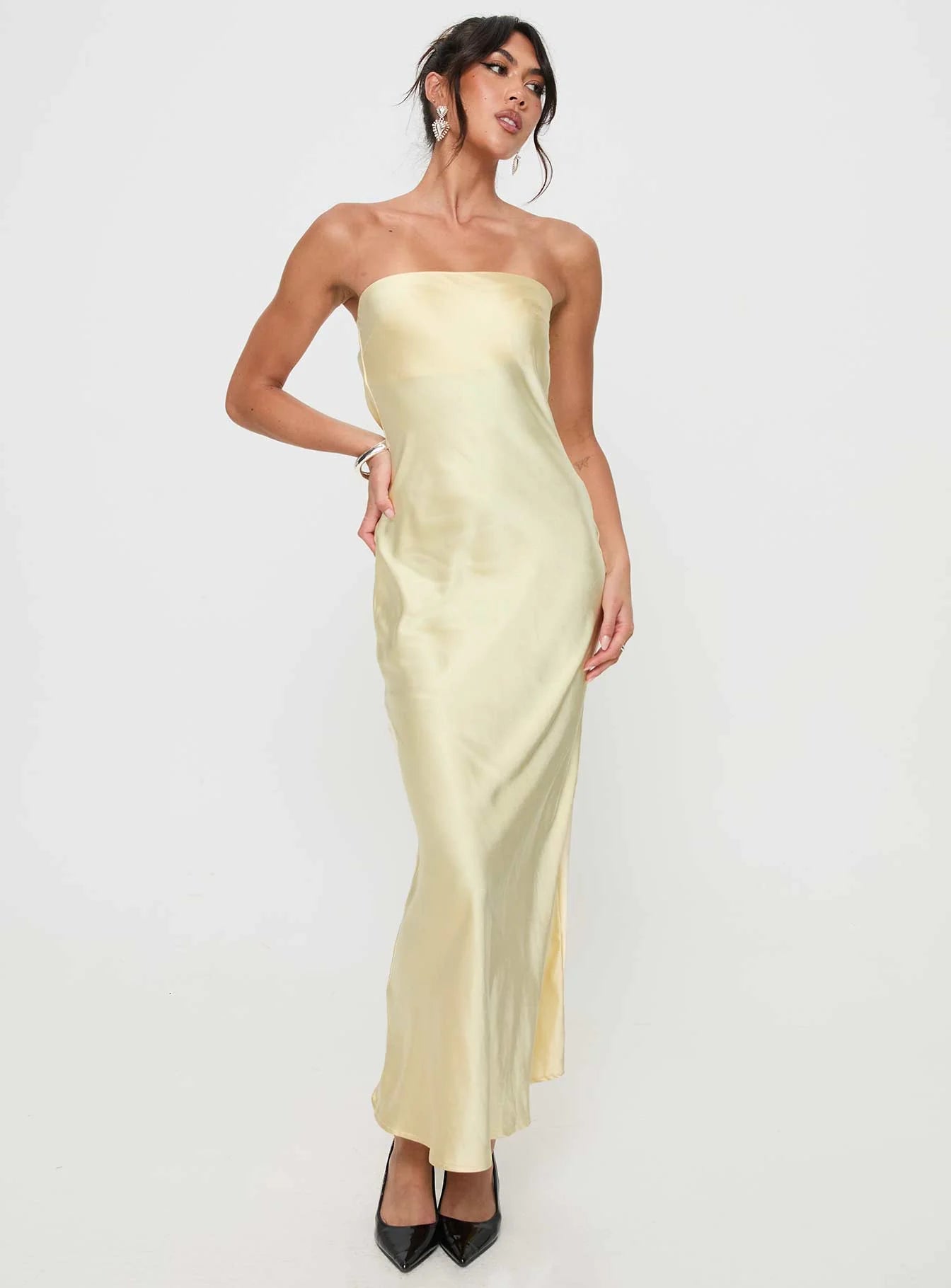 Haley Maxi Dress Yellow