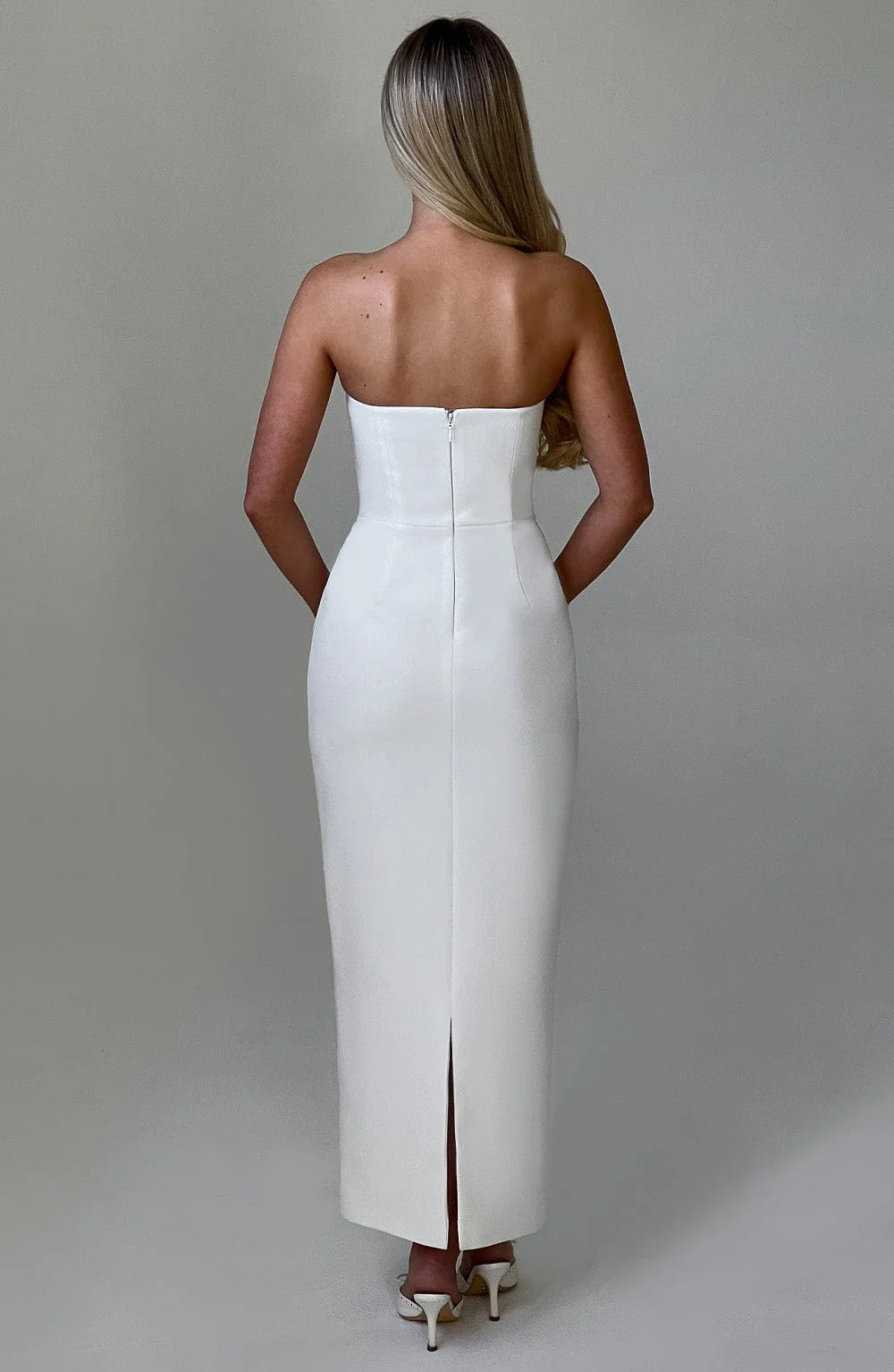 Roxanne Midaxi Dress - Ivory