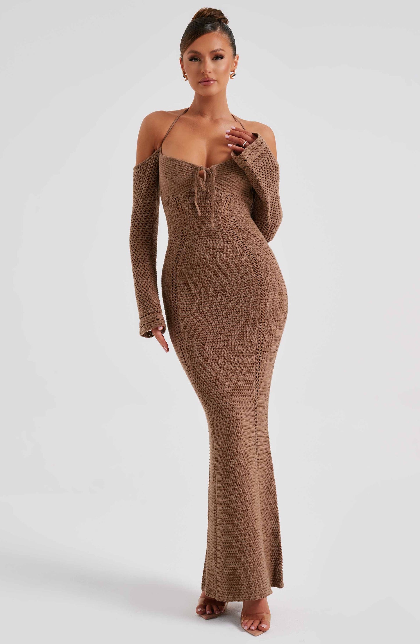 Samariah Maxi Dress - Chocolate