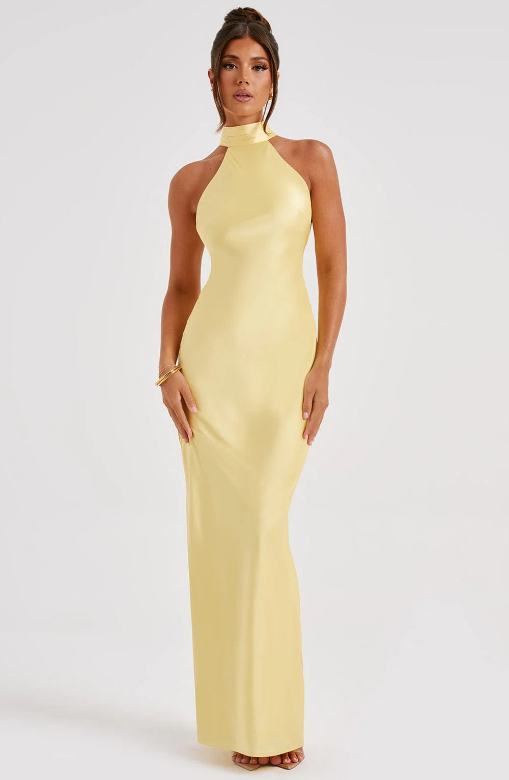 Etta Maxi Dress - Lemon