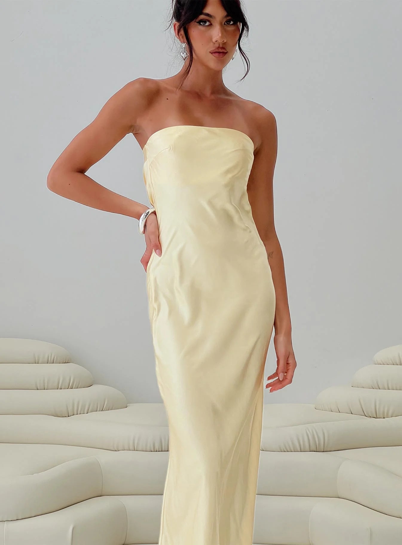 Haley Maxi Dress Yellow