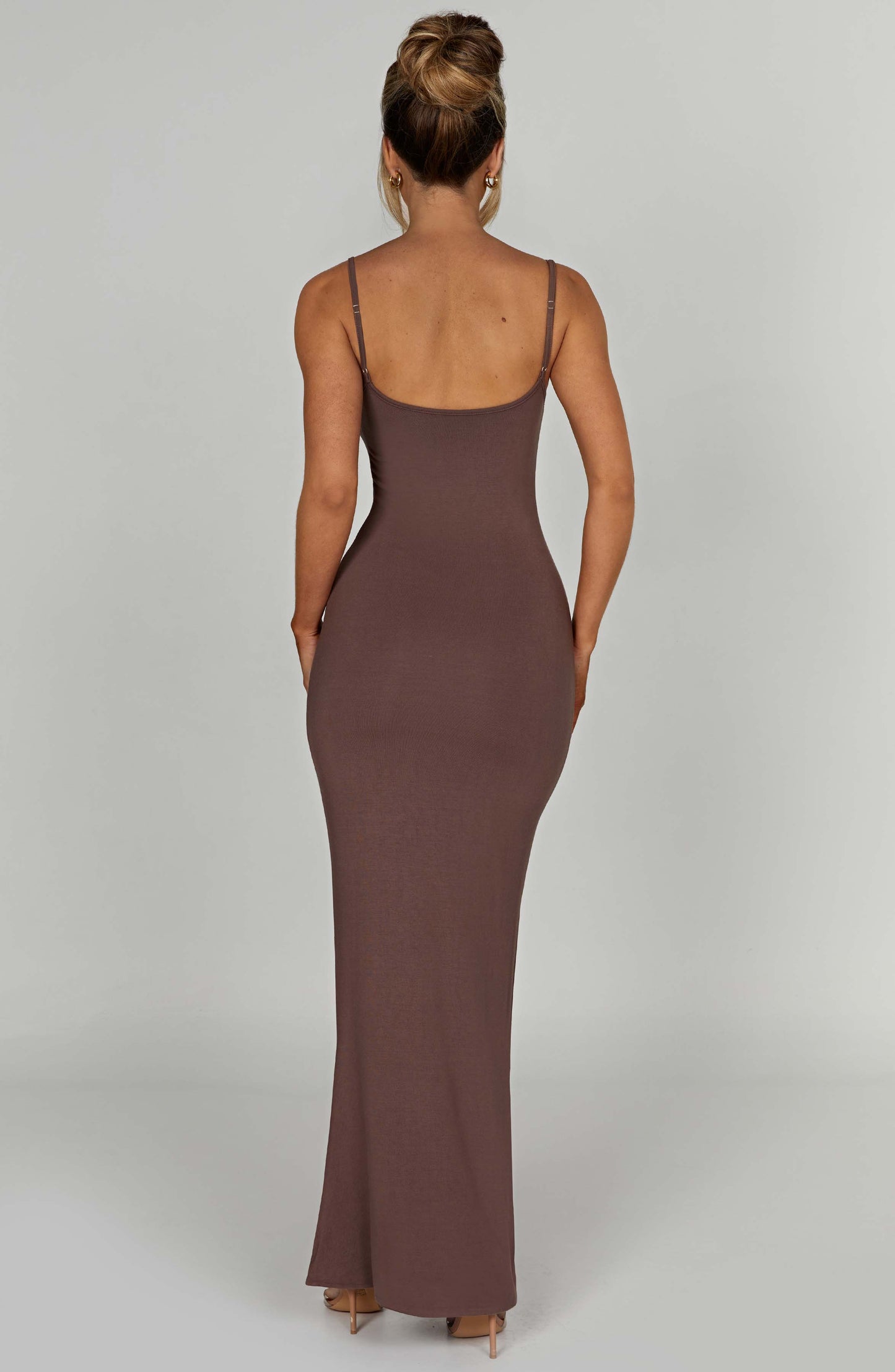 Saskia Maxi Dress - Chocolate