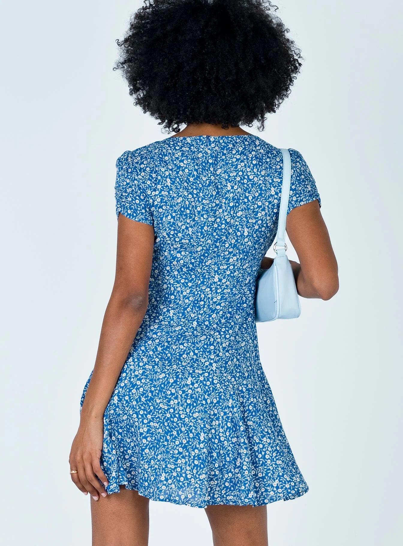 The Sting Mini Dress Blue