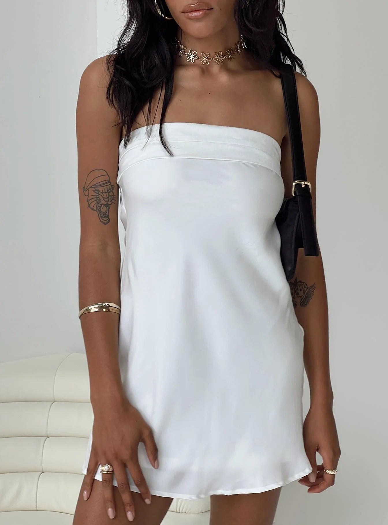 Phillipa Mini Dress White