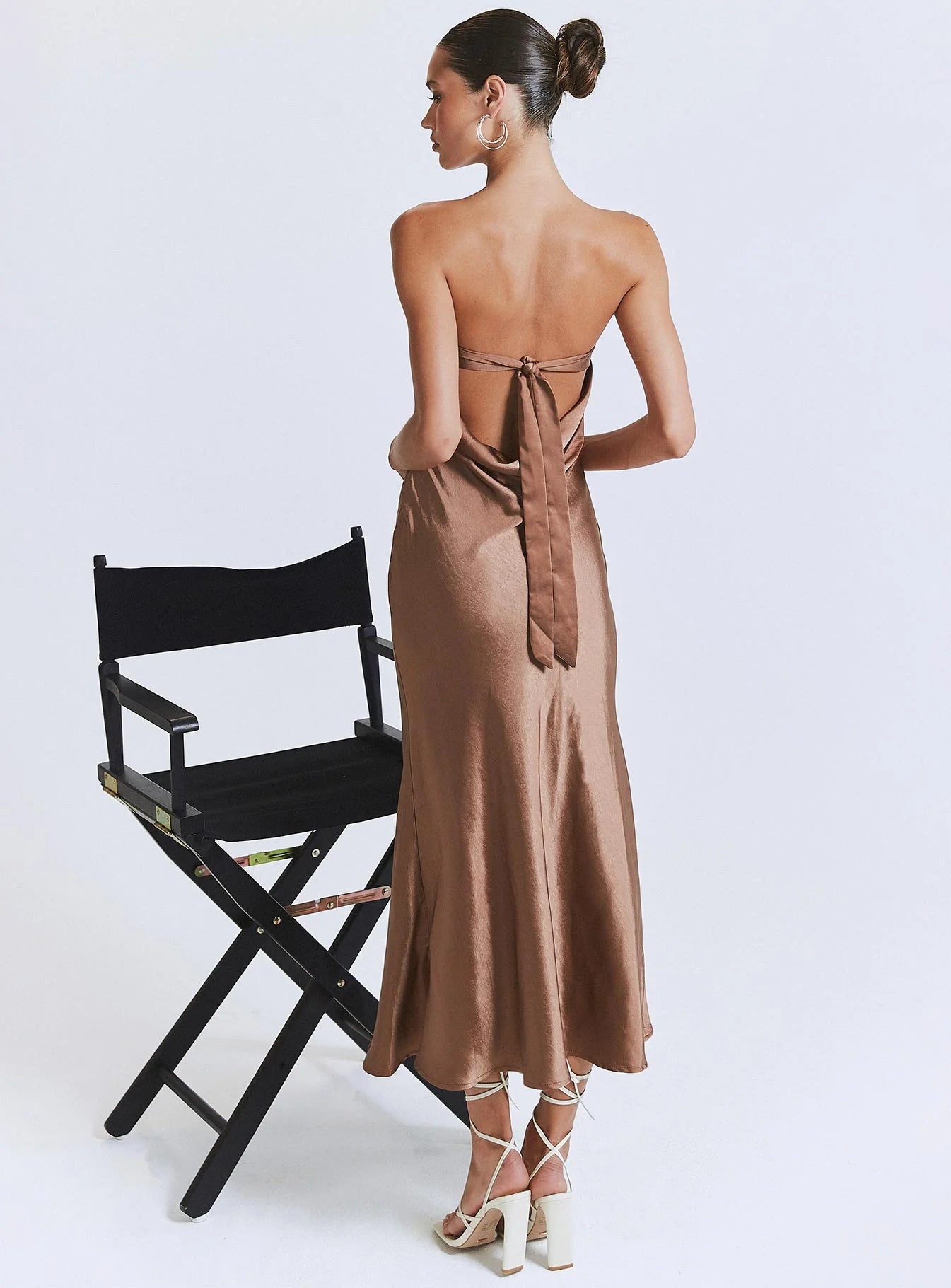 Haley Maxi Dress Brown