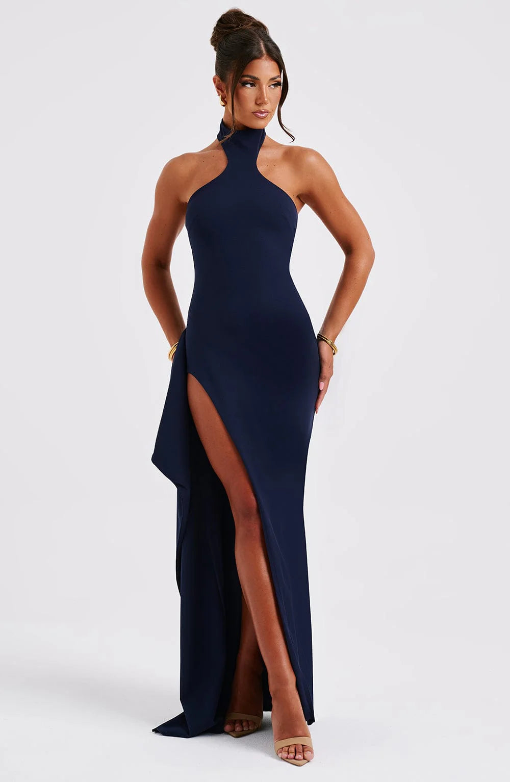 Isadora Maxi Dress - Navy