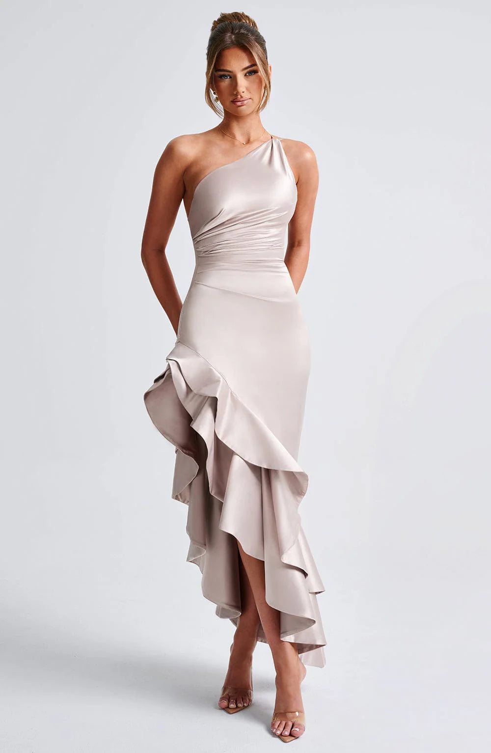 Esmeraya Maxi Dress - Champagne