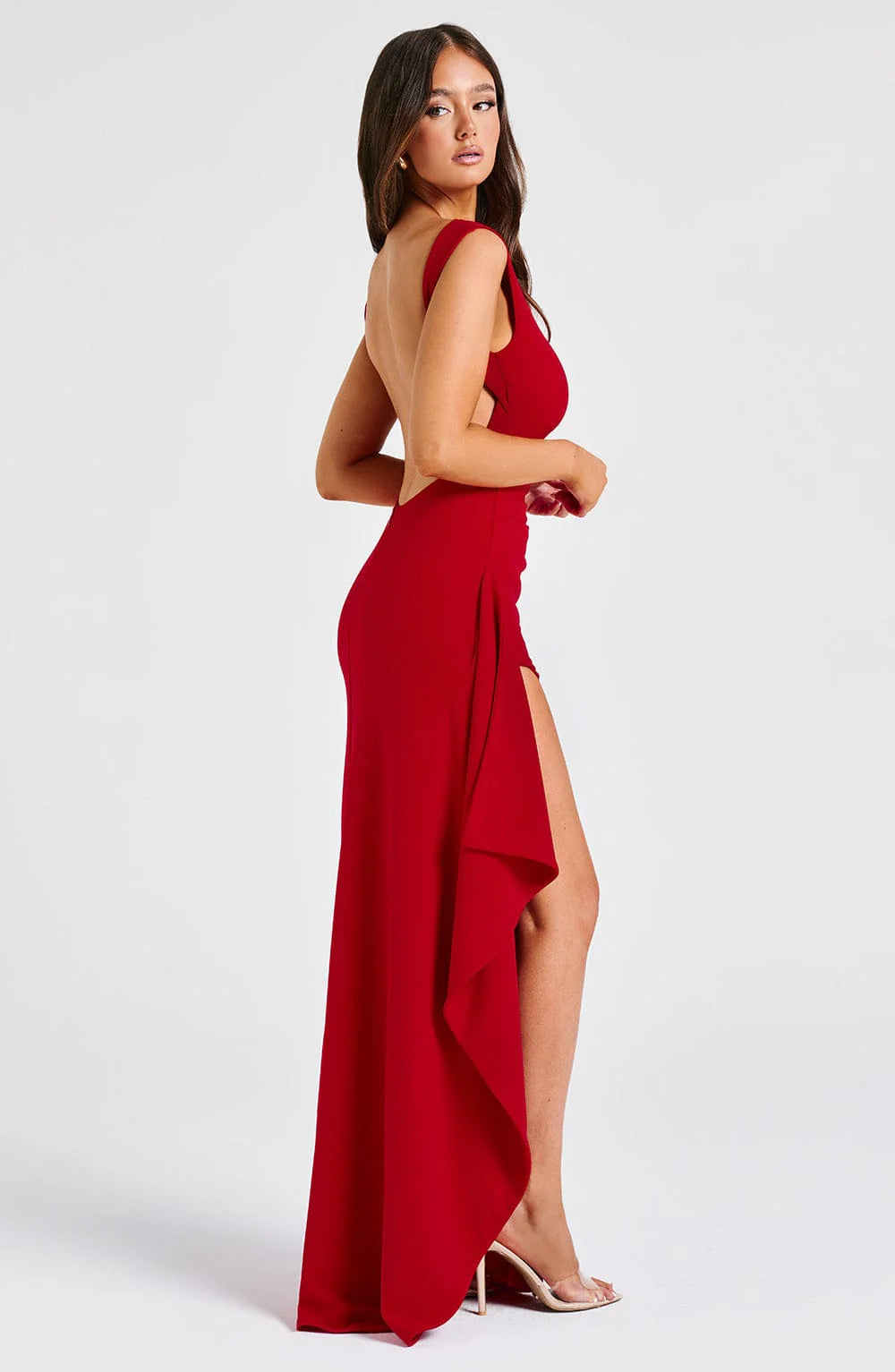 Pandora Maxi Dress - Red