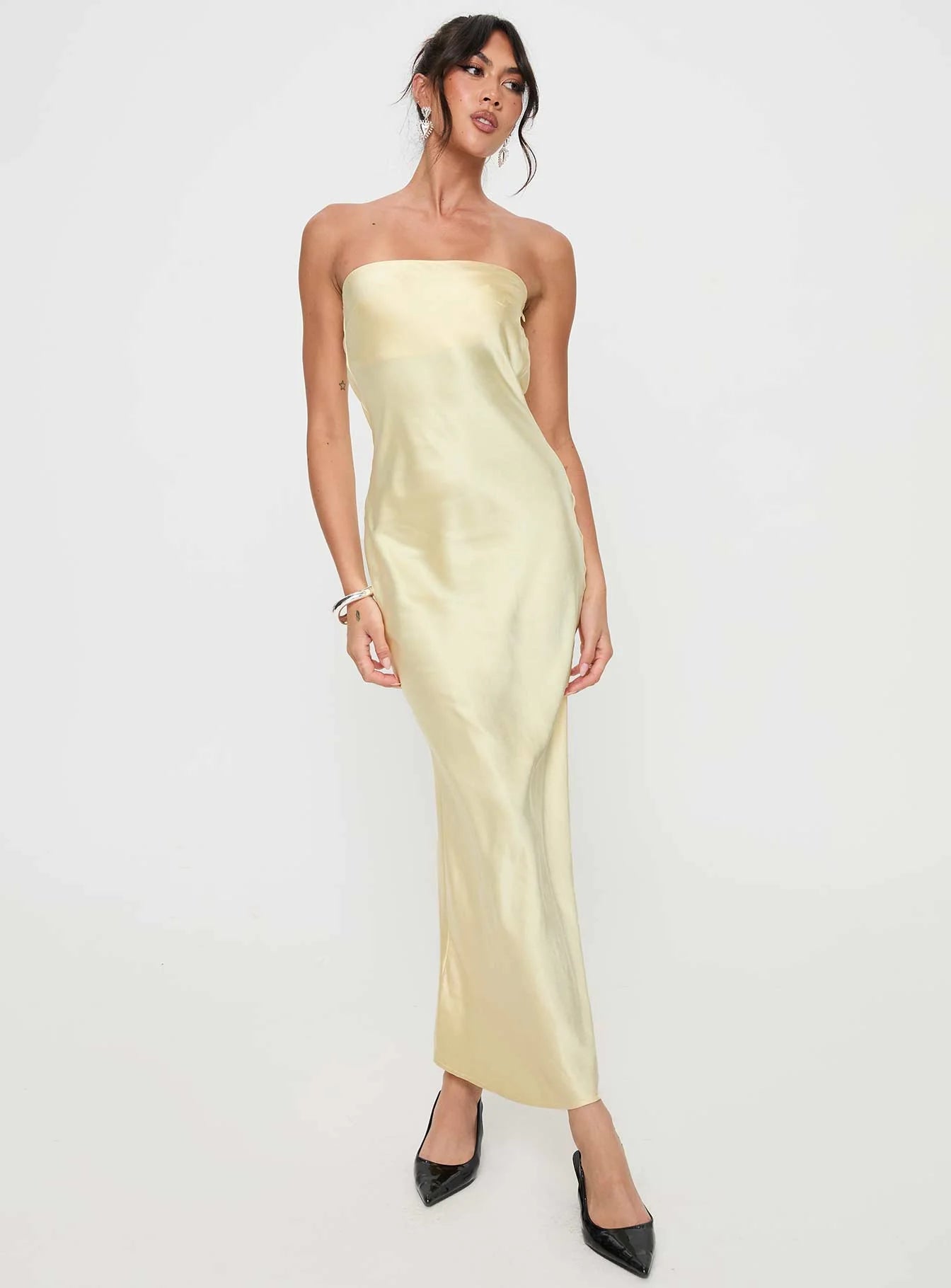 Haley Maxi Dress Yellow