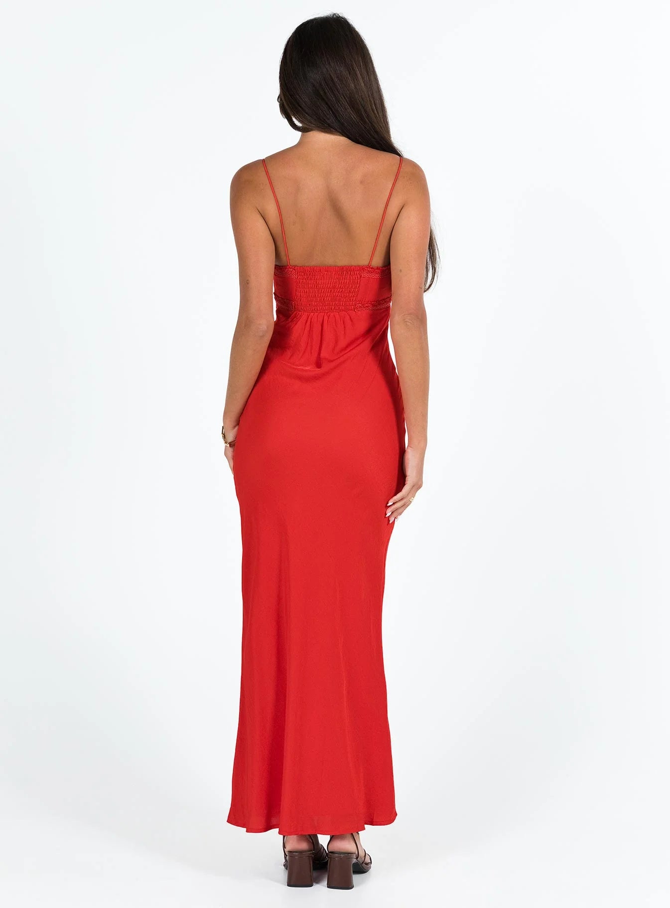 Emily Maxi Dress Red