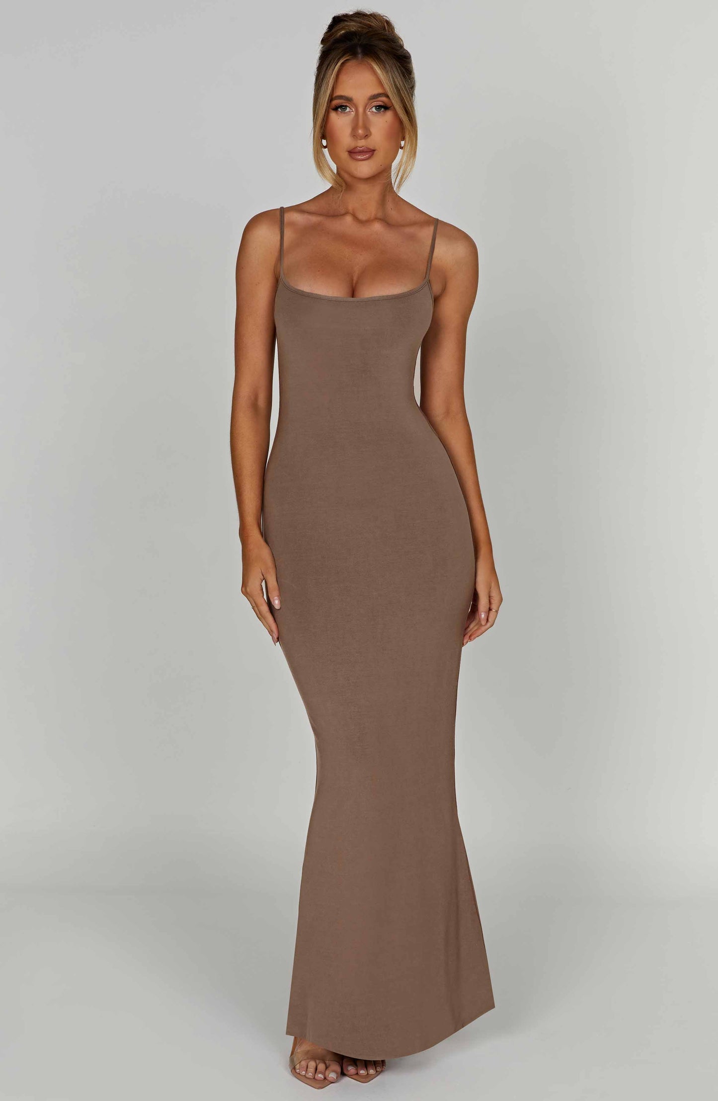 Saskia Maxi Dress - Mocha